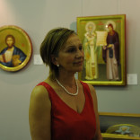 Наталия Полукарова, Директор Славянского Форума изобразительных искусств «Золотой Витязь» даёт интервью
