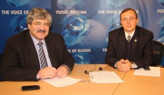 Николай Бурляев в передаче «Визави с миром» на радио «Голос России»