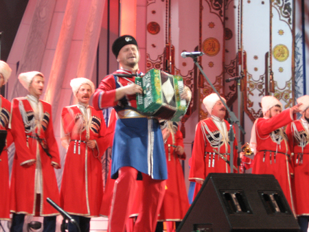 Кубанский казачий хор спел «лучшее за 200 лет» в Кремле